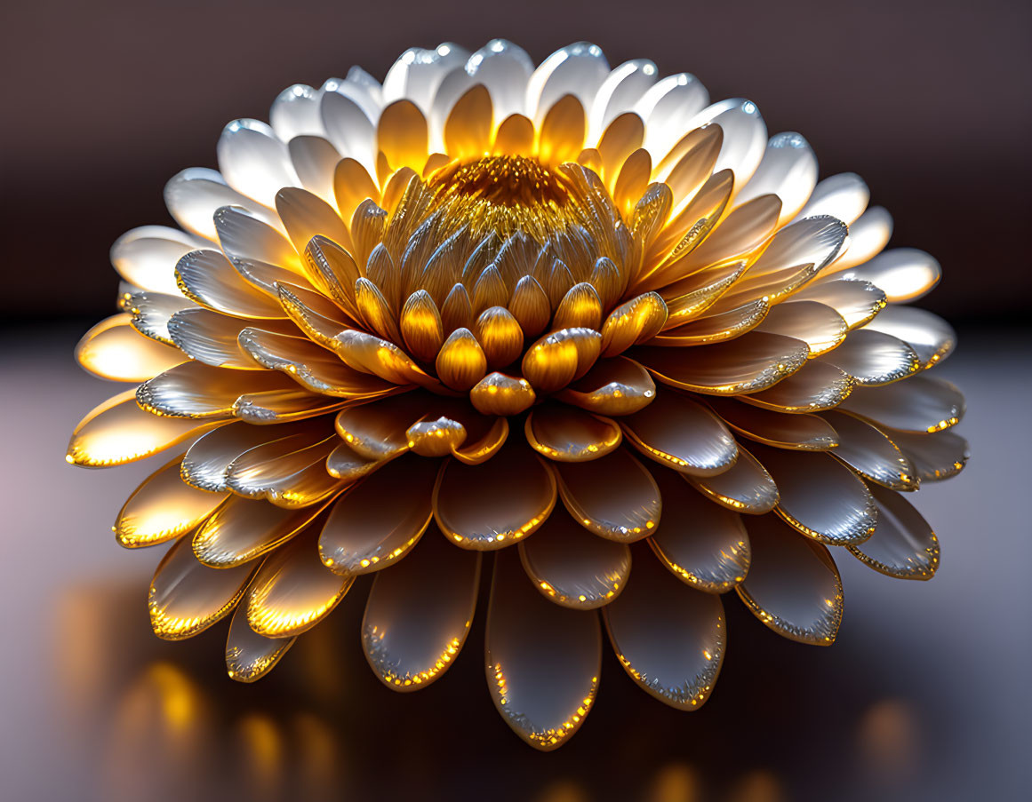 Golden chrysanthemum