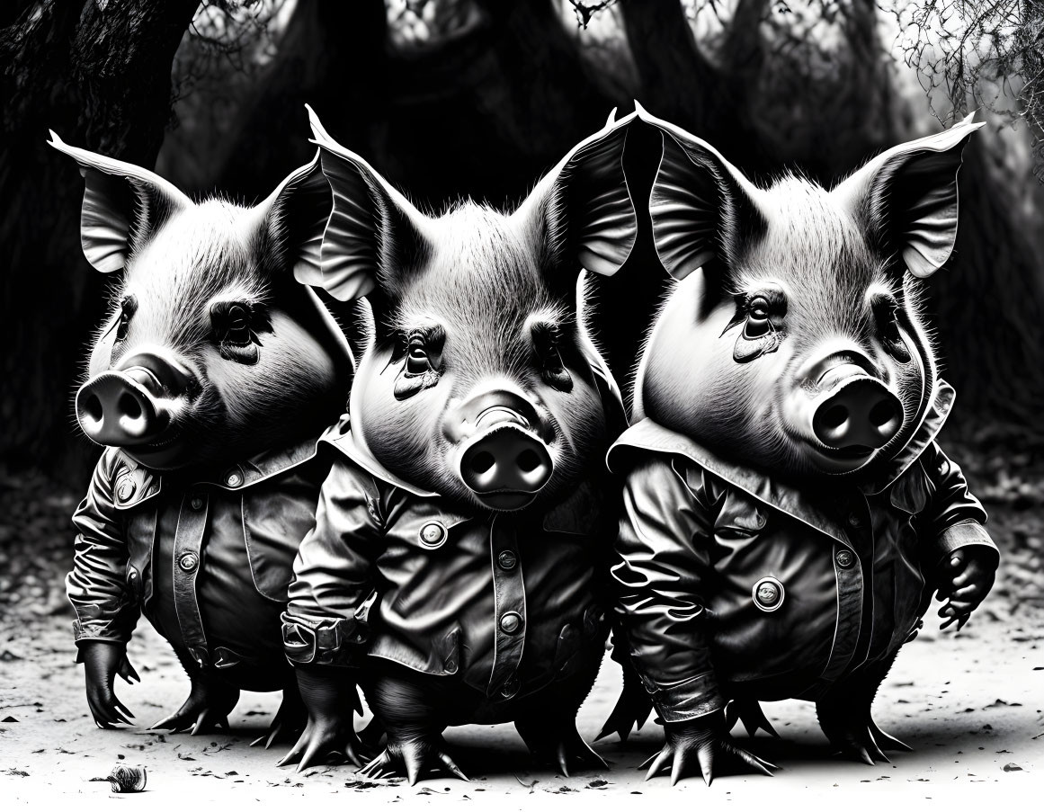 3 Little 'Evil' Pigs