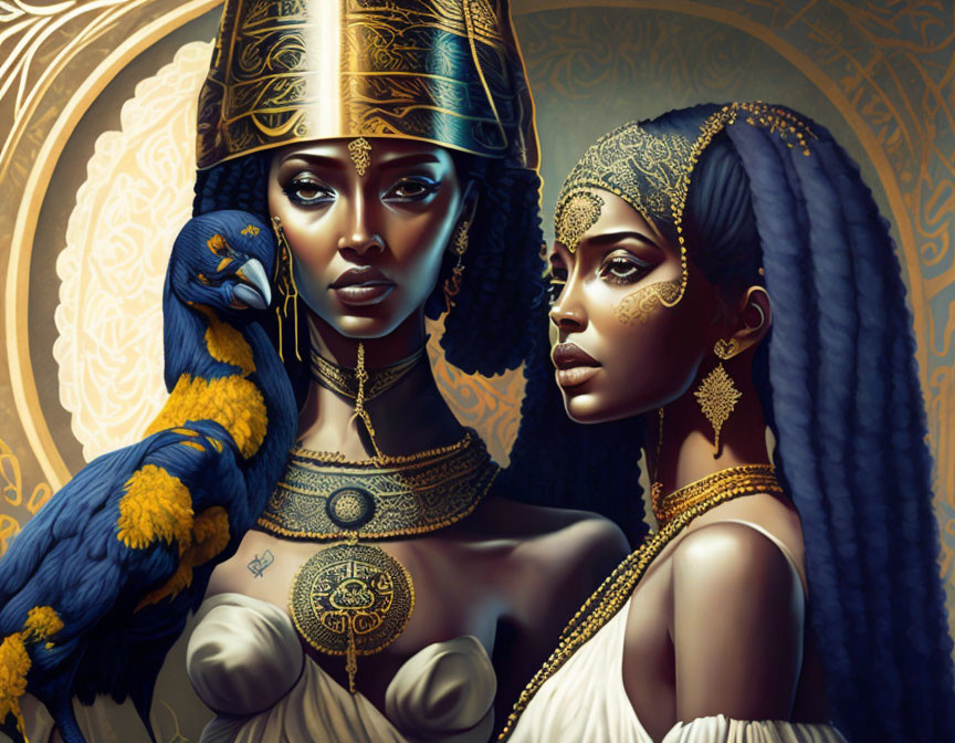  Isis and Horus