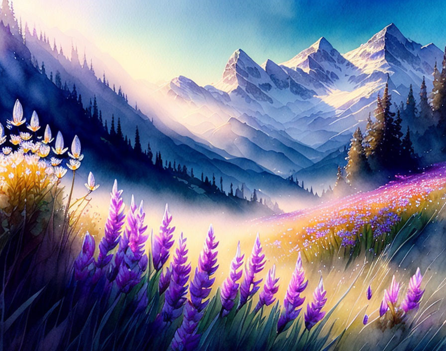 Mountain Flowers 