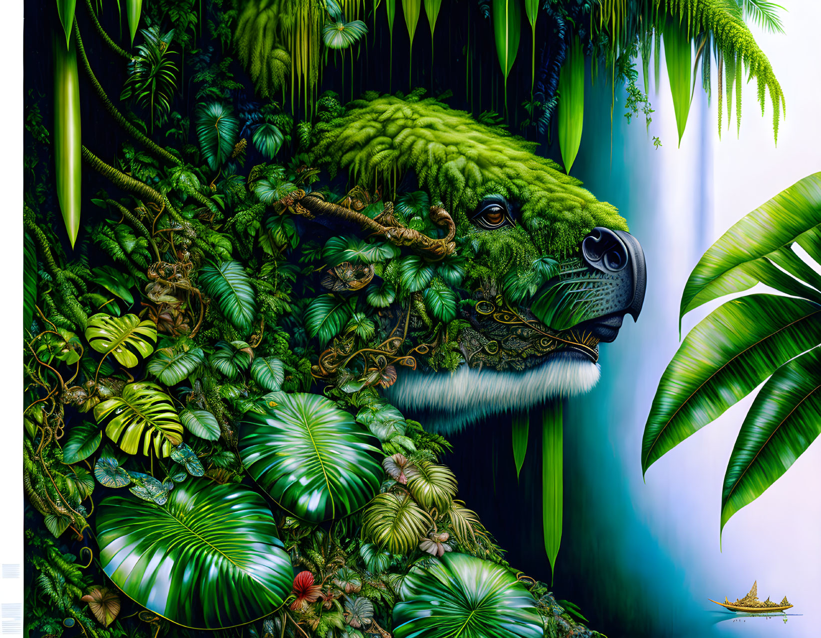 A Hyperrealistic Tropical Rainforest