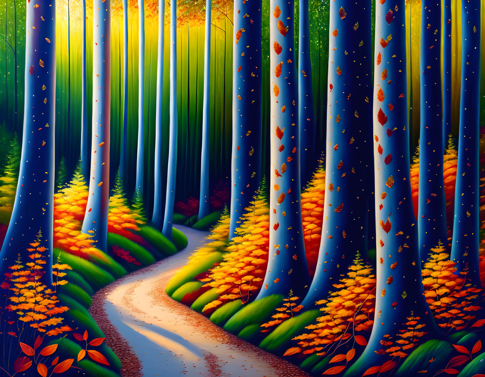 Path: Through a Lush Forest #1