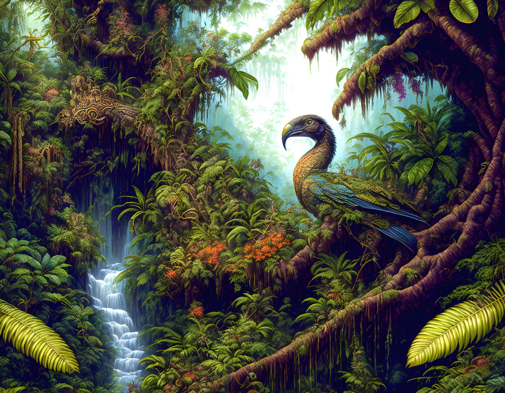 A Hyperrealistic Tropical Rainforest