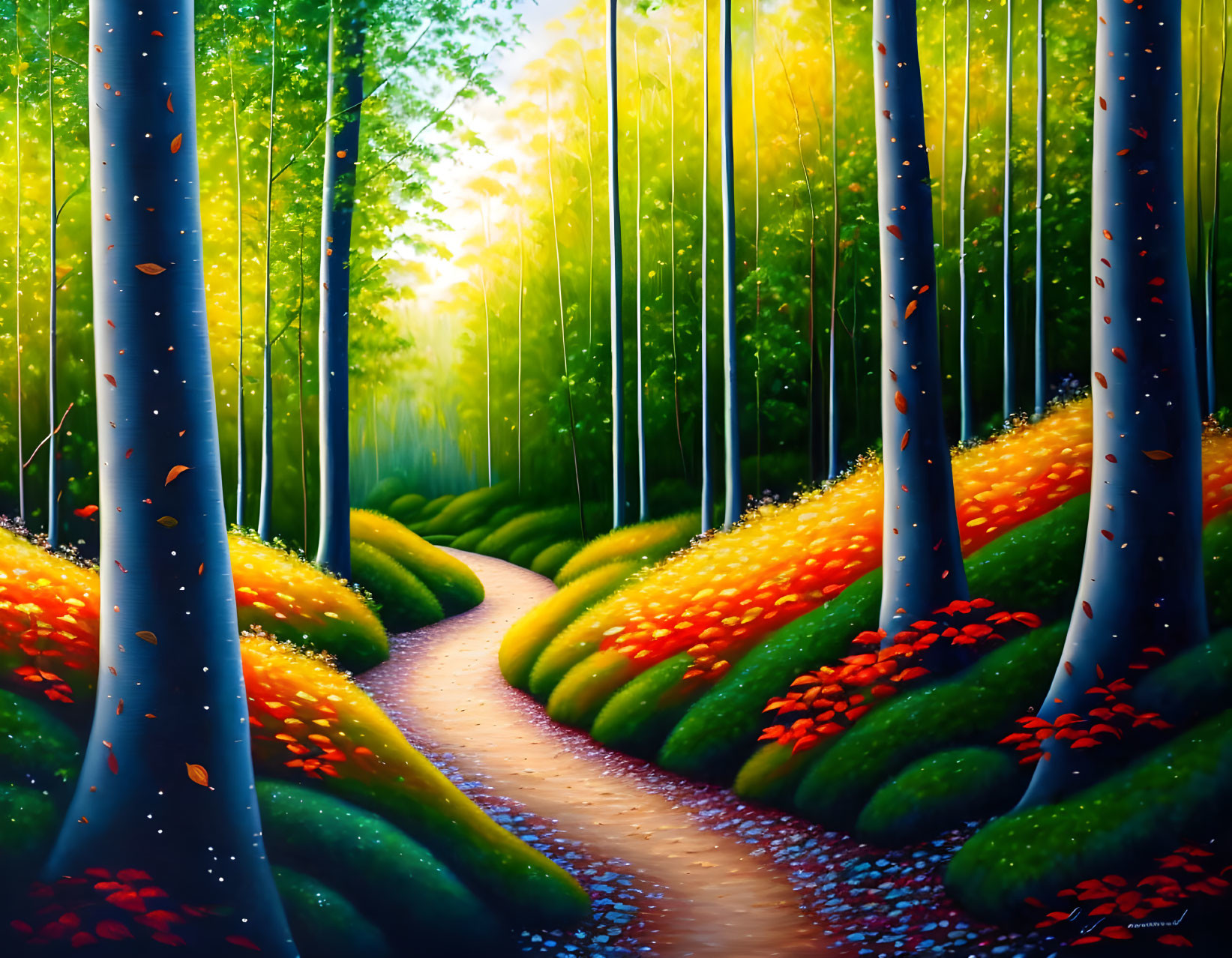 Path: Through a Lush Forest