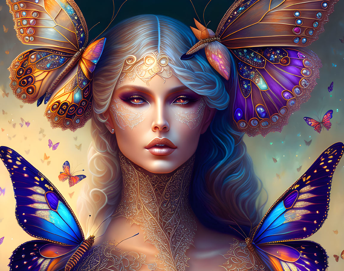 Butterfly lady 