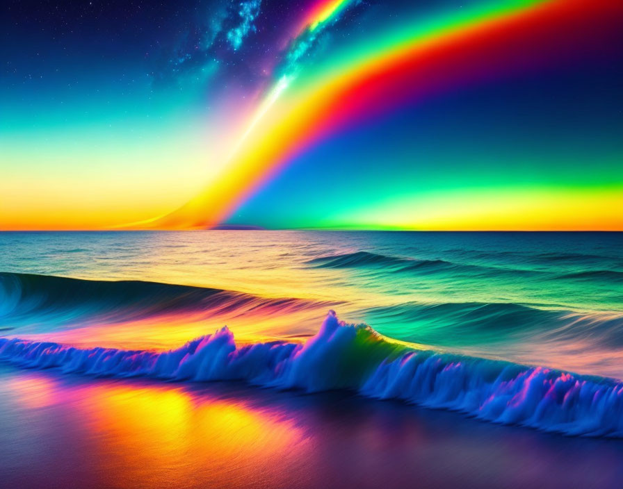 Color in ocean