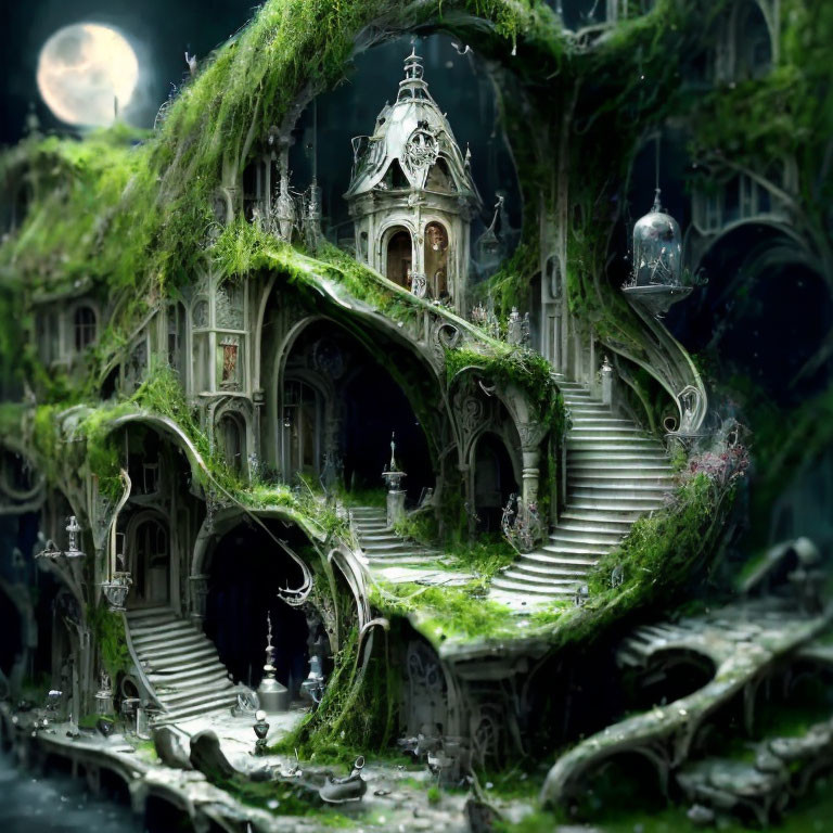 abandoned elven village