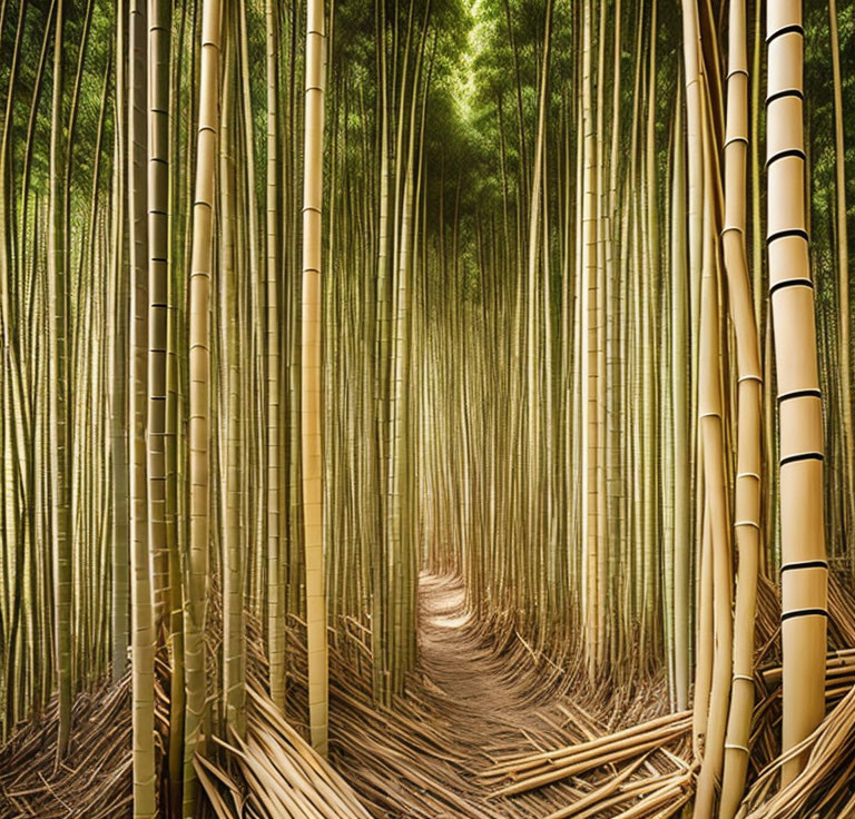Singular Path through the Bamboo Forest