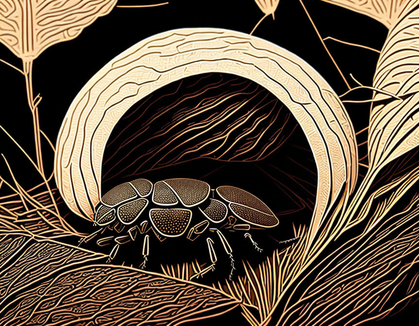 Low Poly Roly Poly Bug