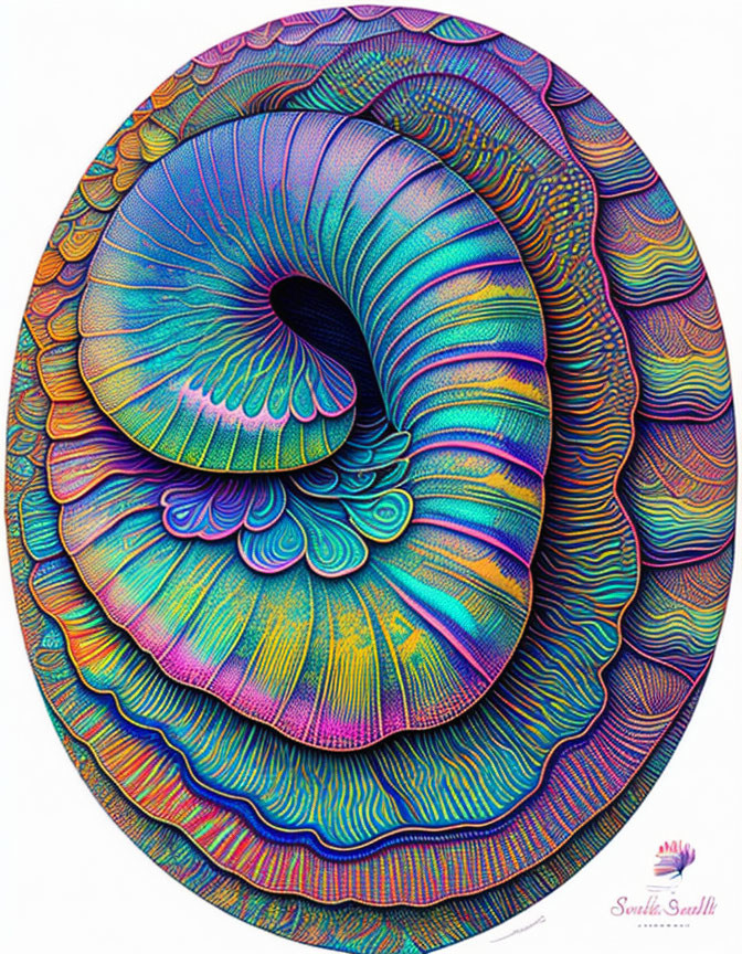 Worm in a Sea Shell