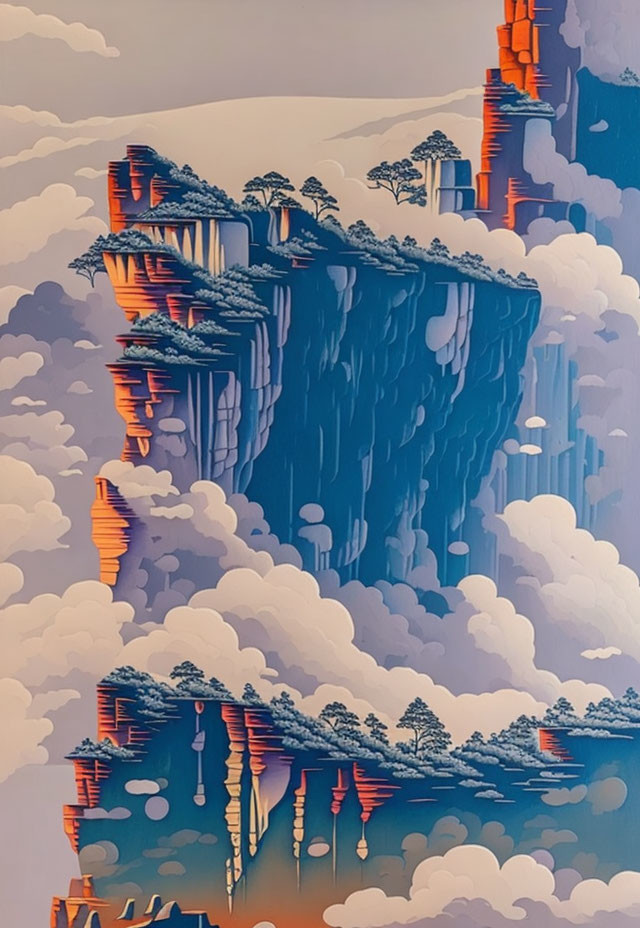 Cliffs in the Clouds