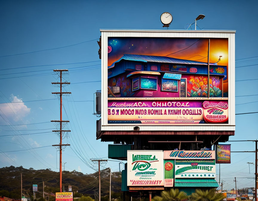 Billboard to a Cheap Motel