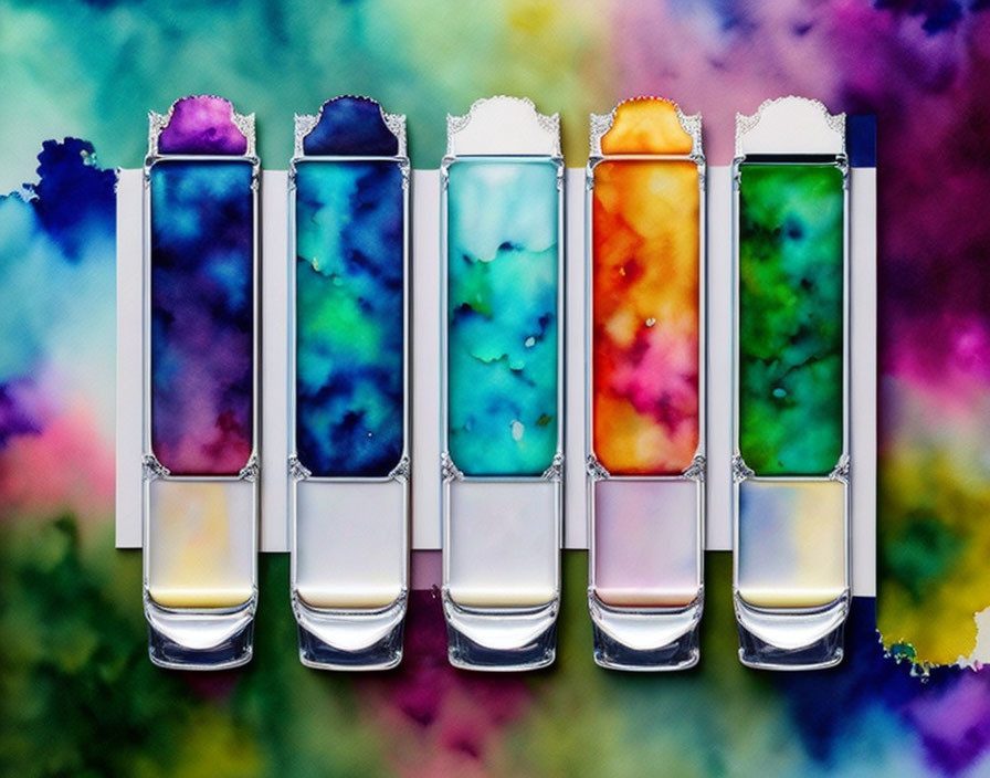 Watercolor Urinals