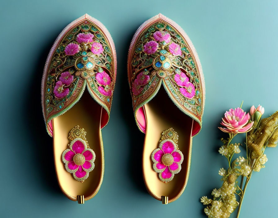 Ornate Chinese Slippers