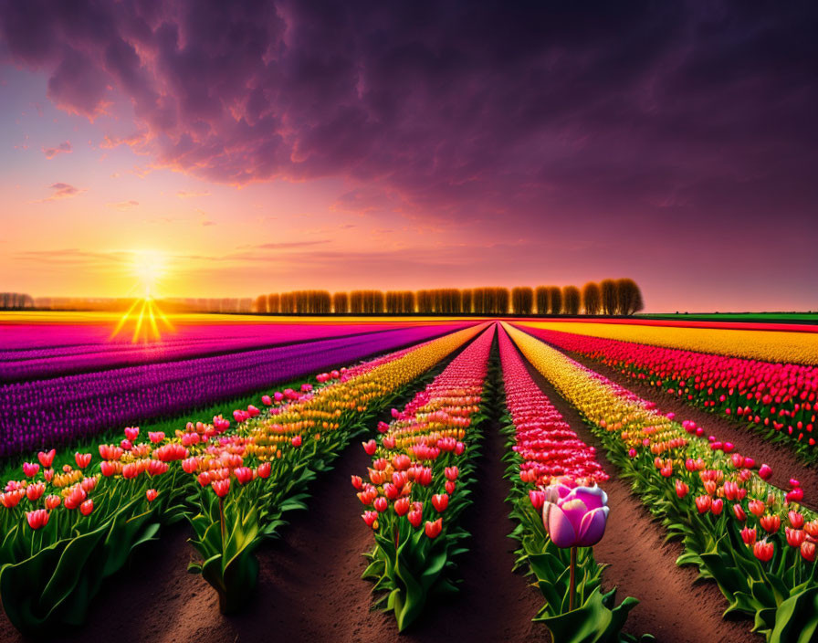 Tulip field of dreams