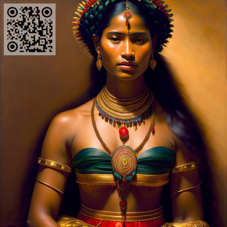 Beautiful Indigenous Woman II ©Lise_W