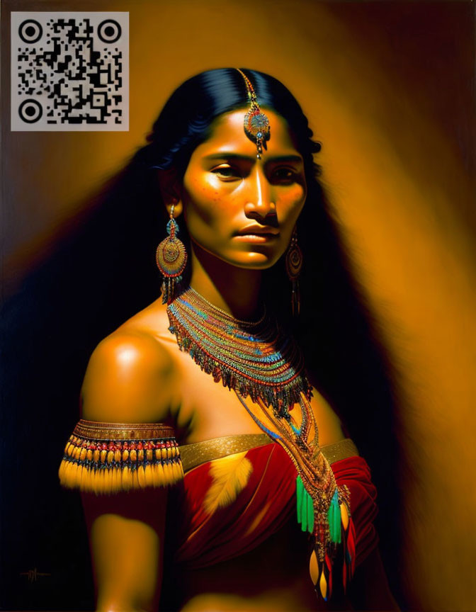 Beautiful Indigenous Woman IV ©Lise_W