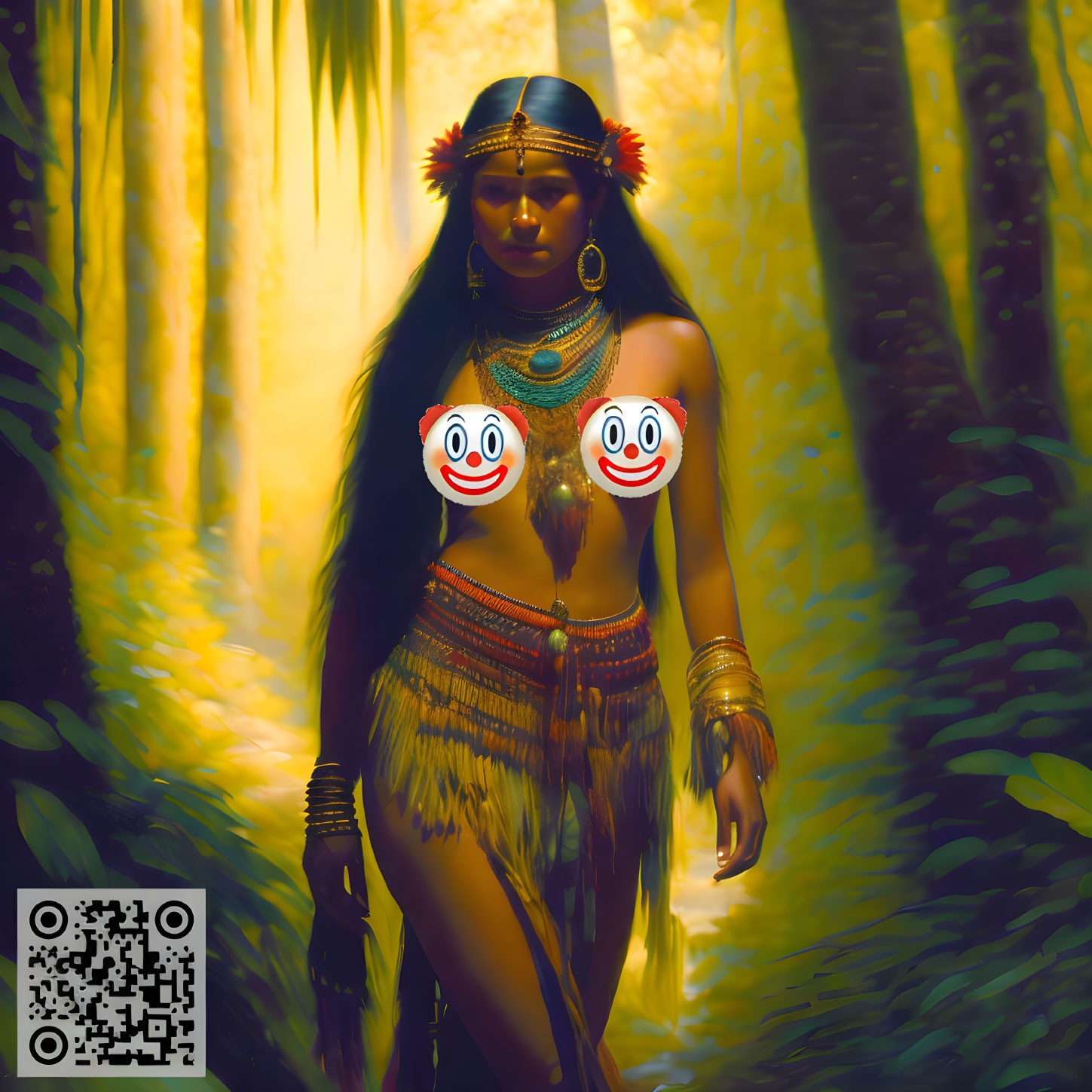 Beautiful Indigenous Woman VII (modified) ©Lise_W