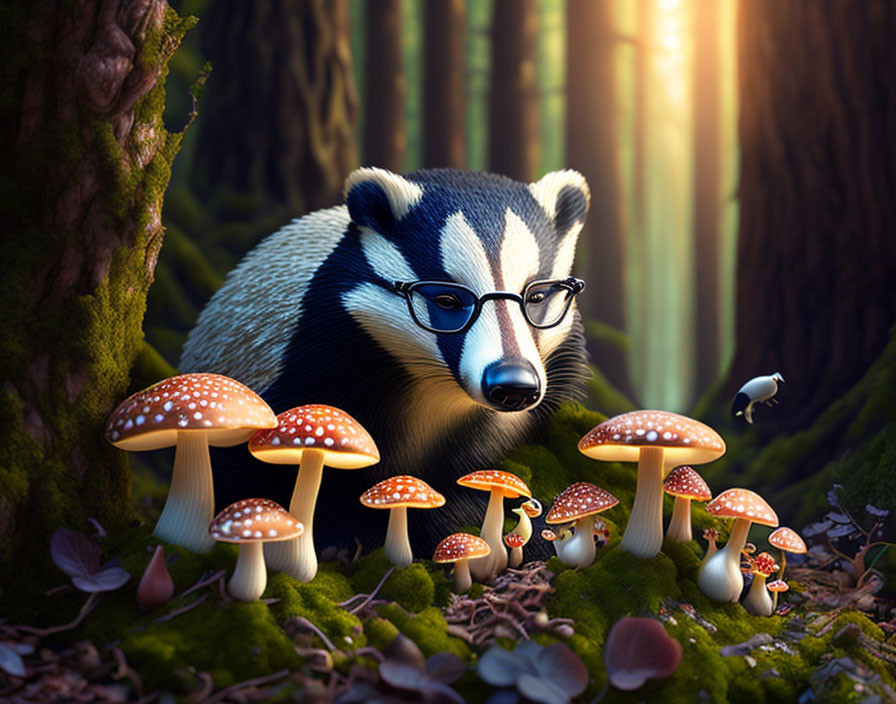 Badger badger badger badger mushrooms mushrooms 