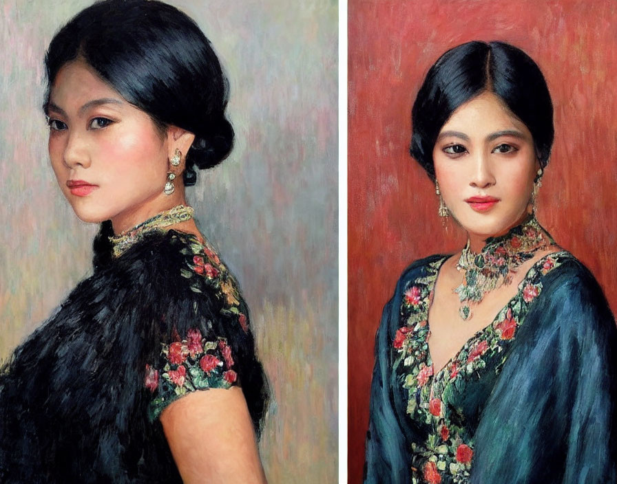 Portrait of an Indonesian lady