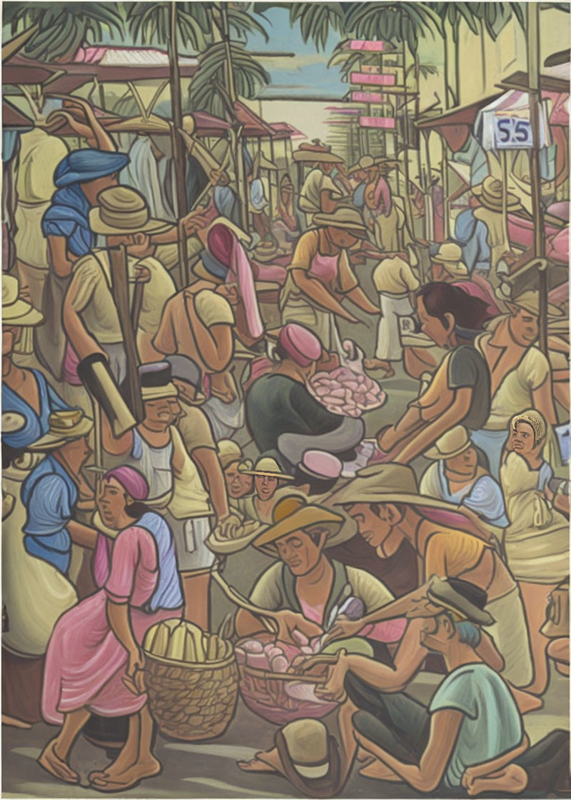 A Busy Market