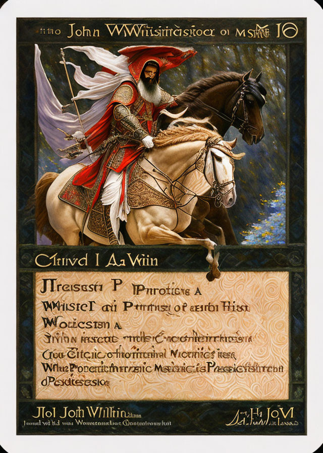 MTG card - Horsemanship