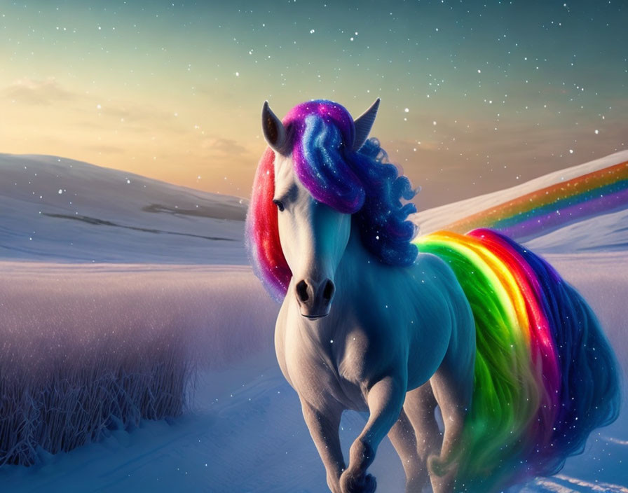 Rainbow unicorn 