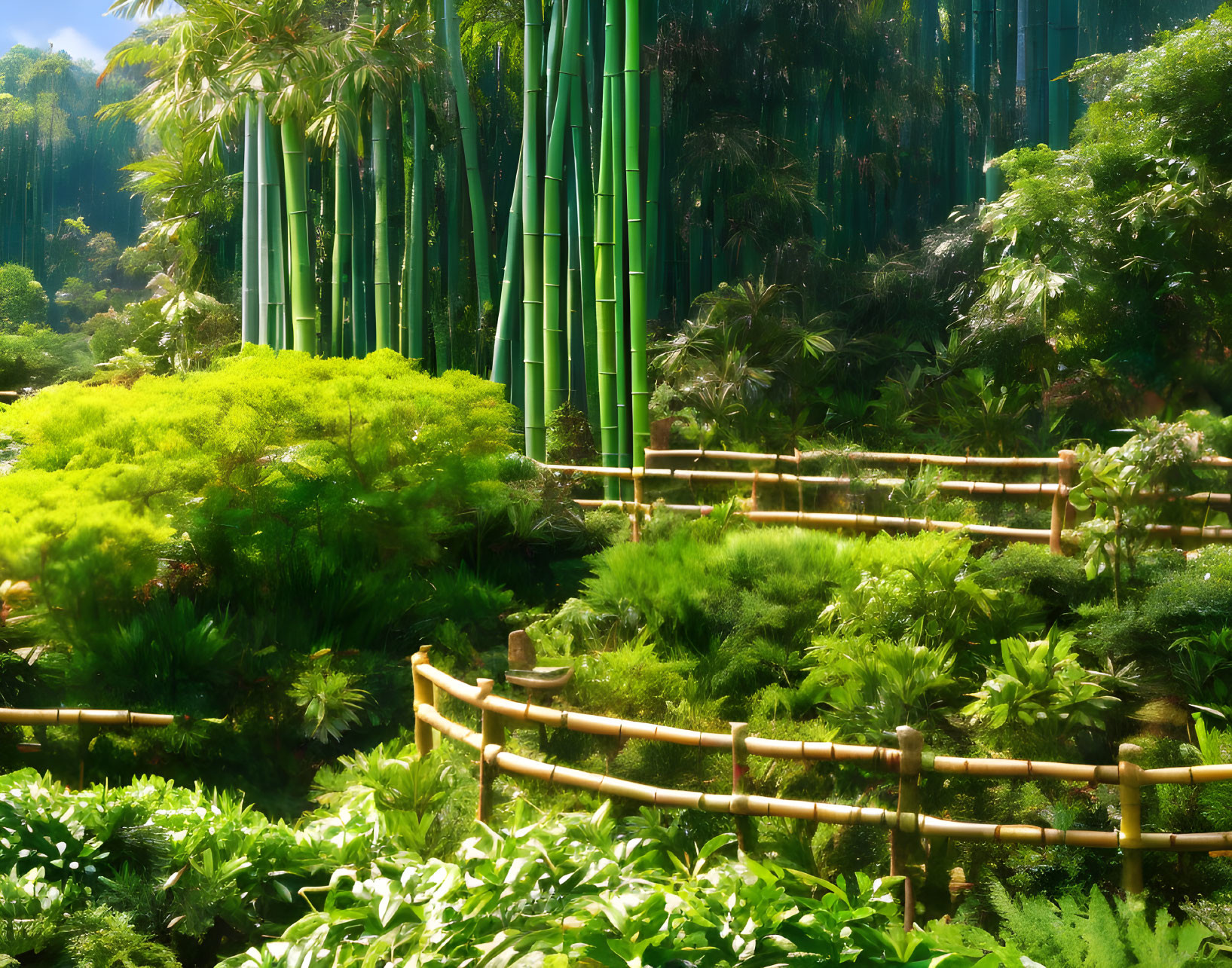 Bamboo garden 