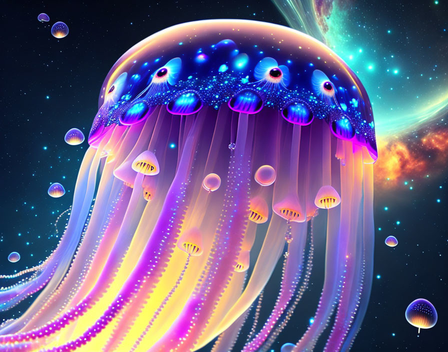Space jellyfish