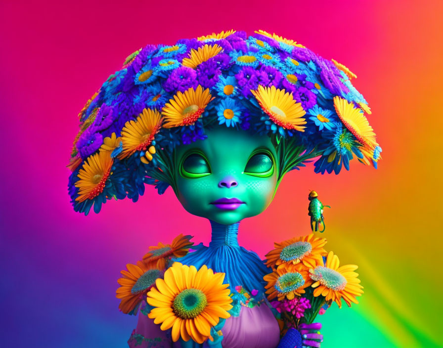 Flower alien