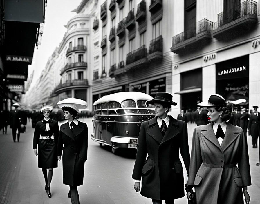 Madison Avenue but in Madrid, 1955