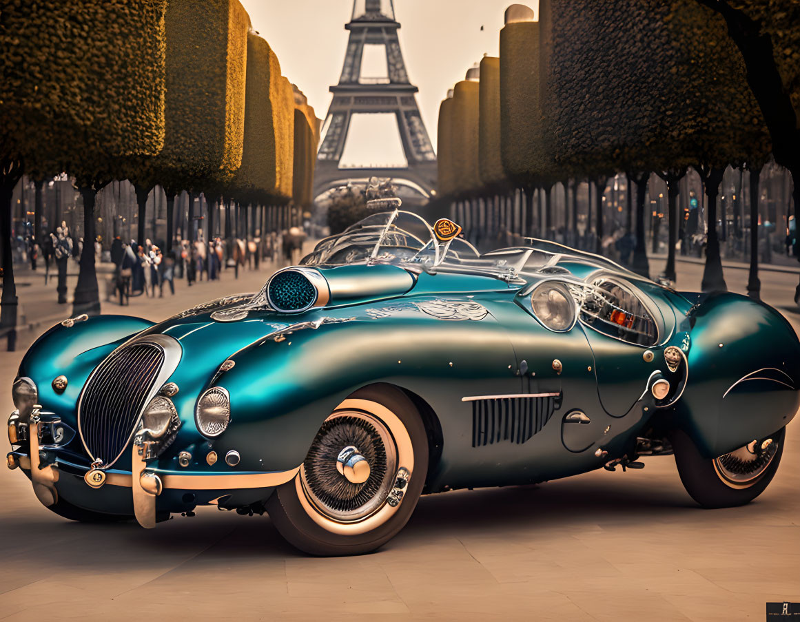 A jaguar in Paris