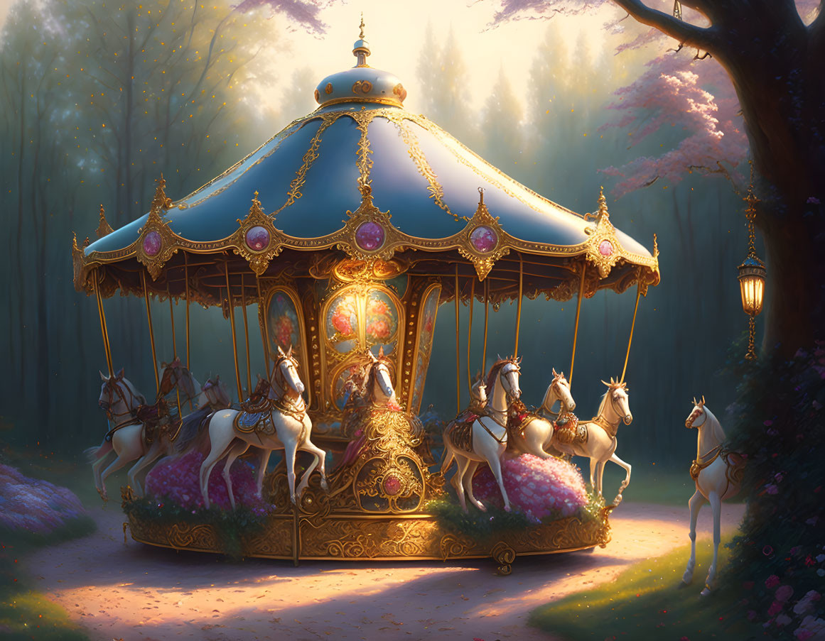 Life is often like on a carousel... 