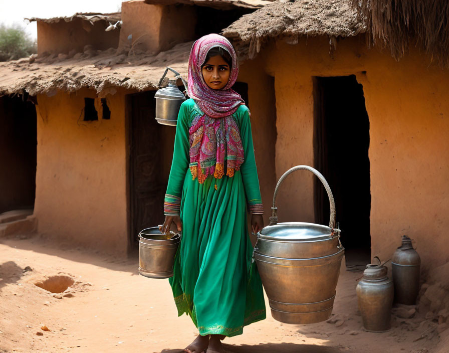 A Pakistani Village Girl