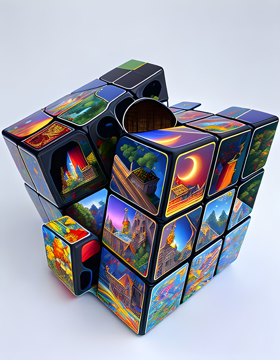 Rubik's cube fantasy 