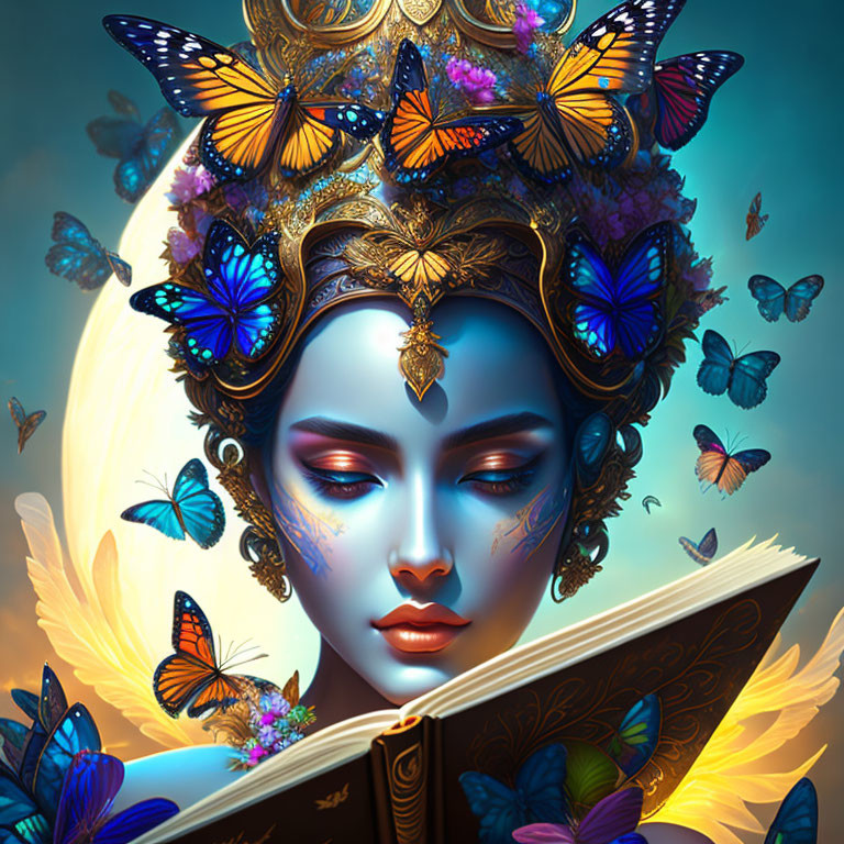 Goddess of butterflies 
