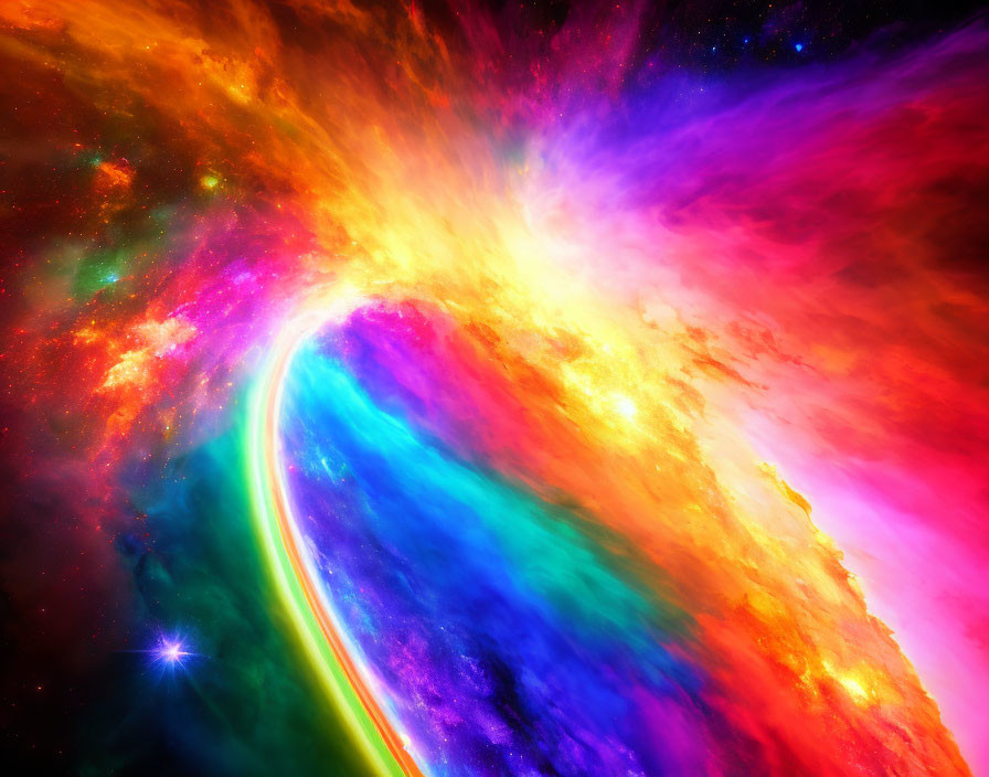 Rainbow Explosion