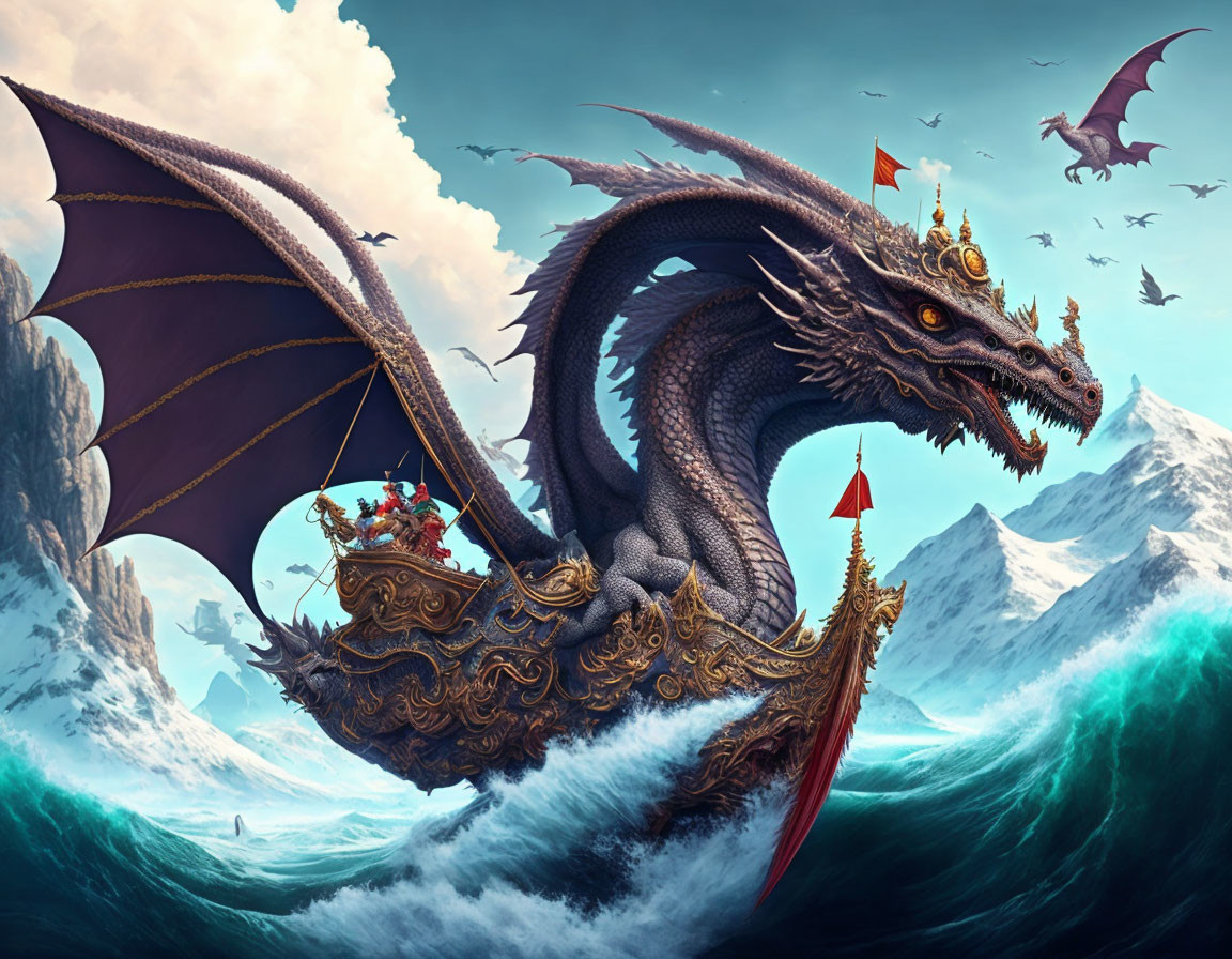 dragon sailing
