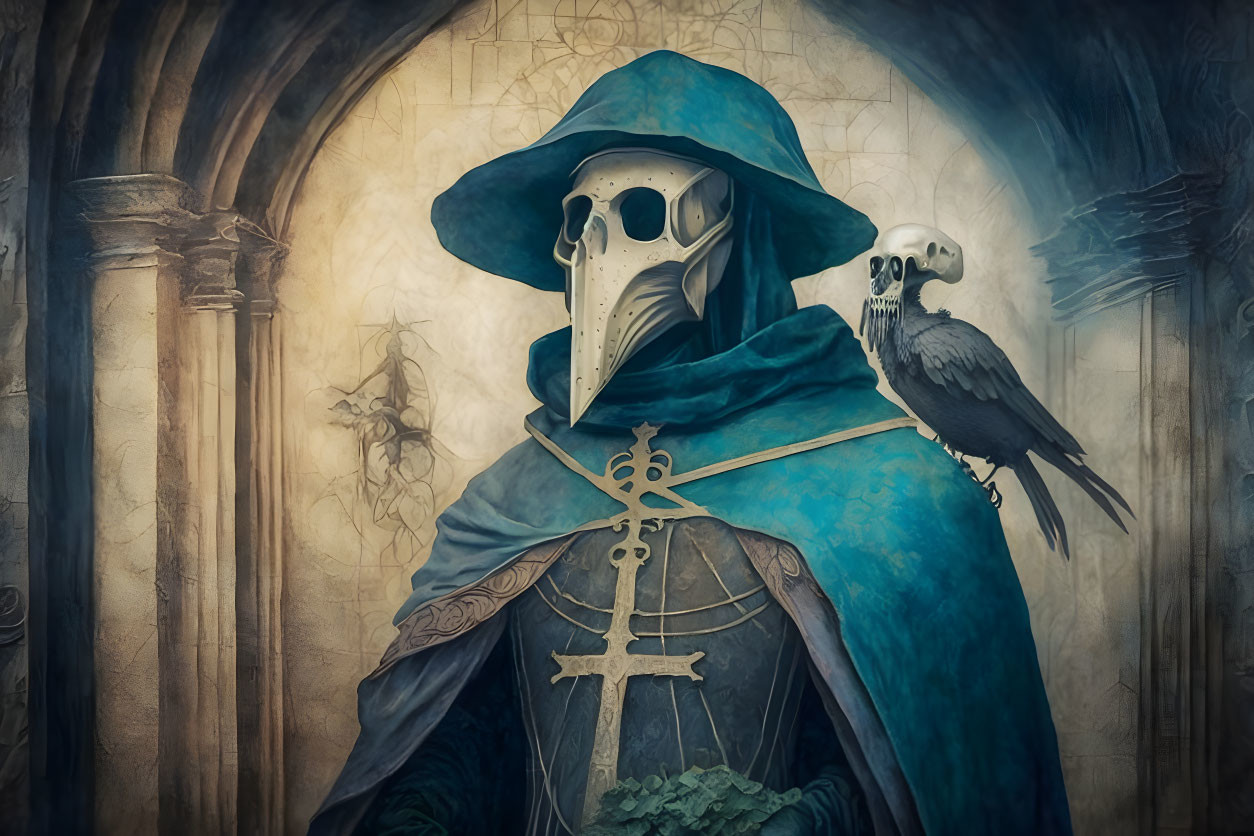 Surreal Plague Doctor