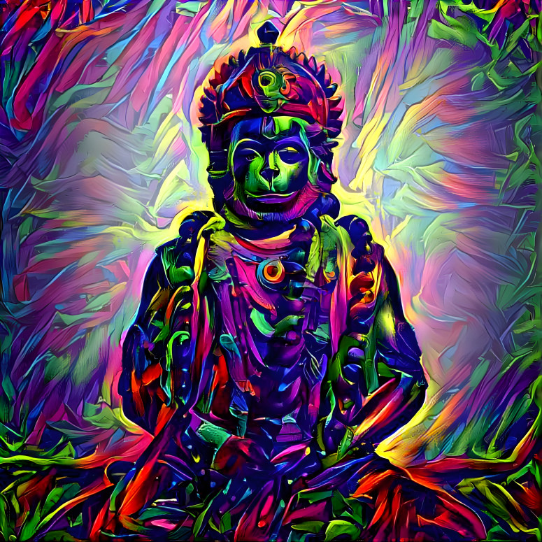 Hanuman of Many Colors