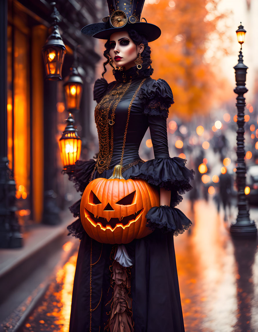 Halloween Steampunk Girl