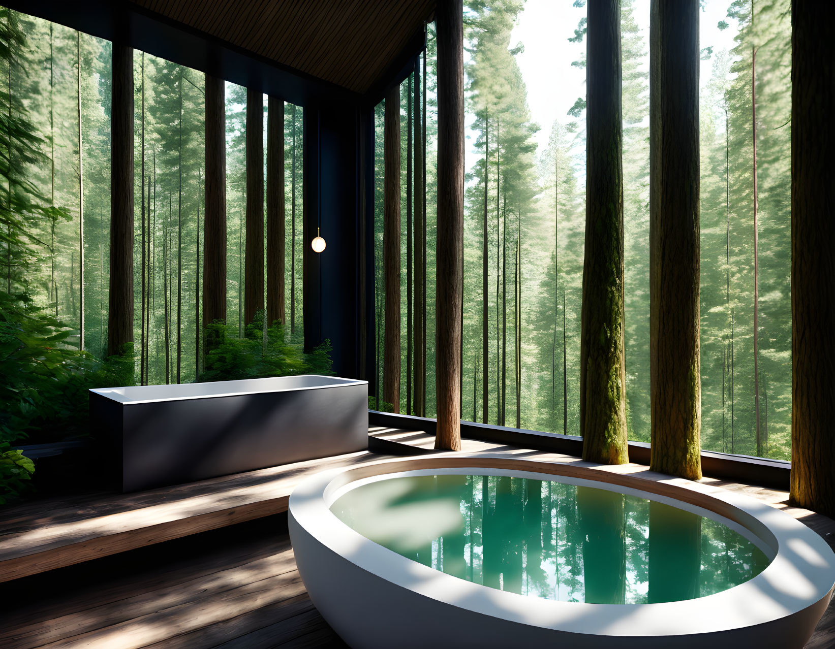 Forest Bathroom