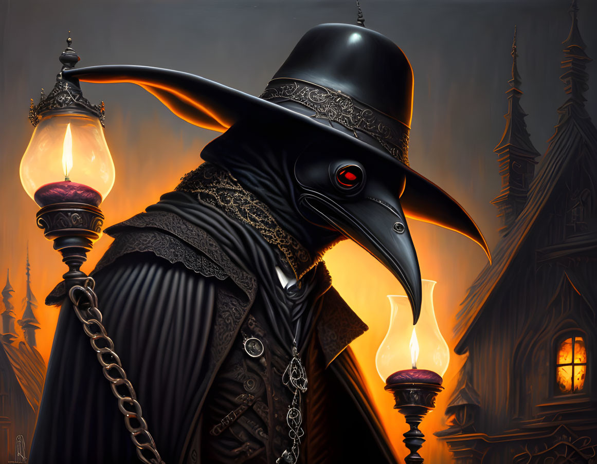 Red Plague Doctor