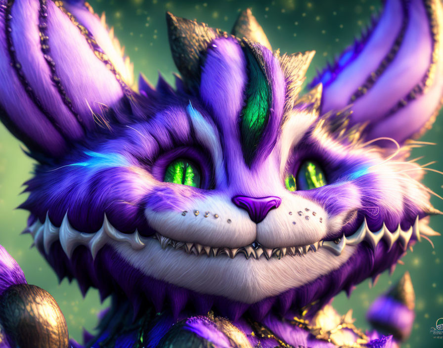 Very mad Cheshire Cat
