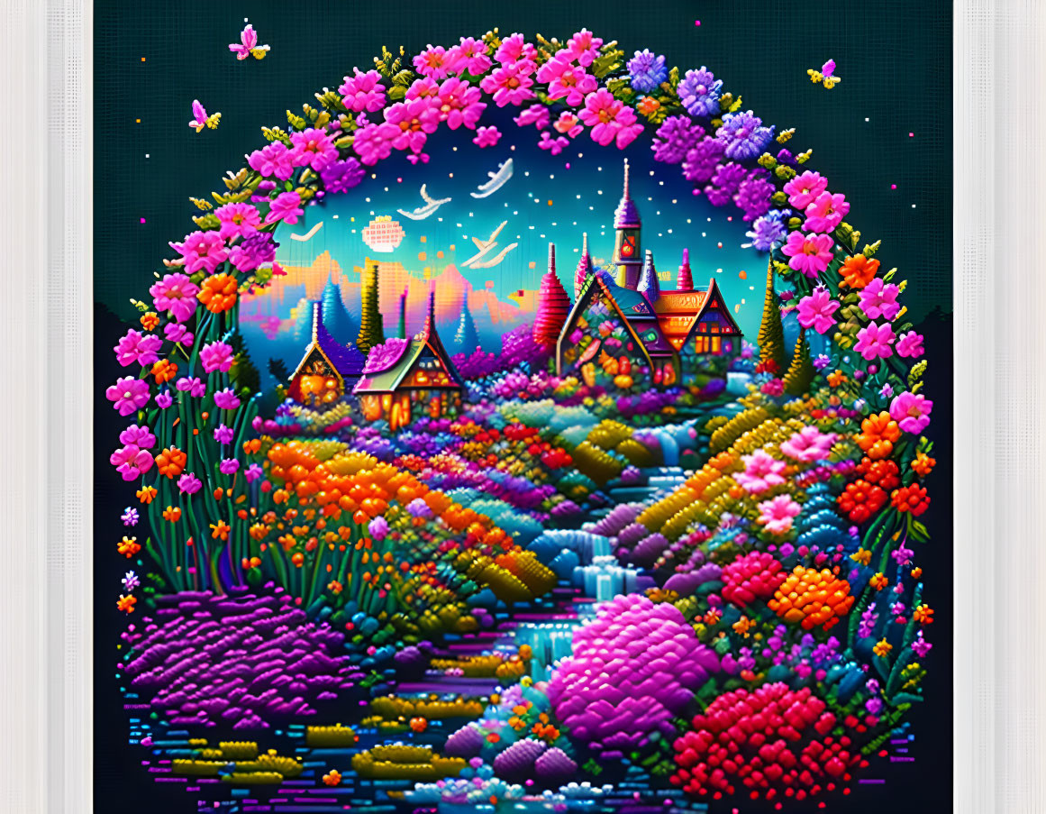 Cross-Stitched Fairytale