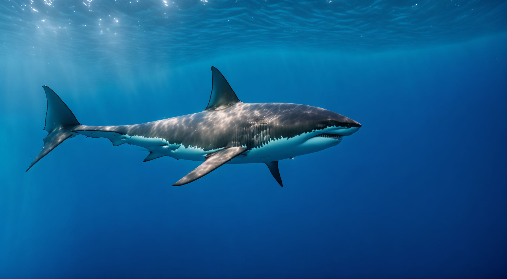 Beautiful Great White Shark