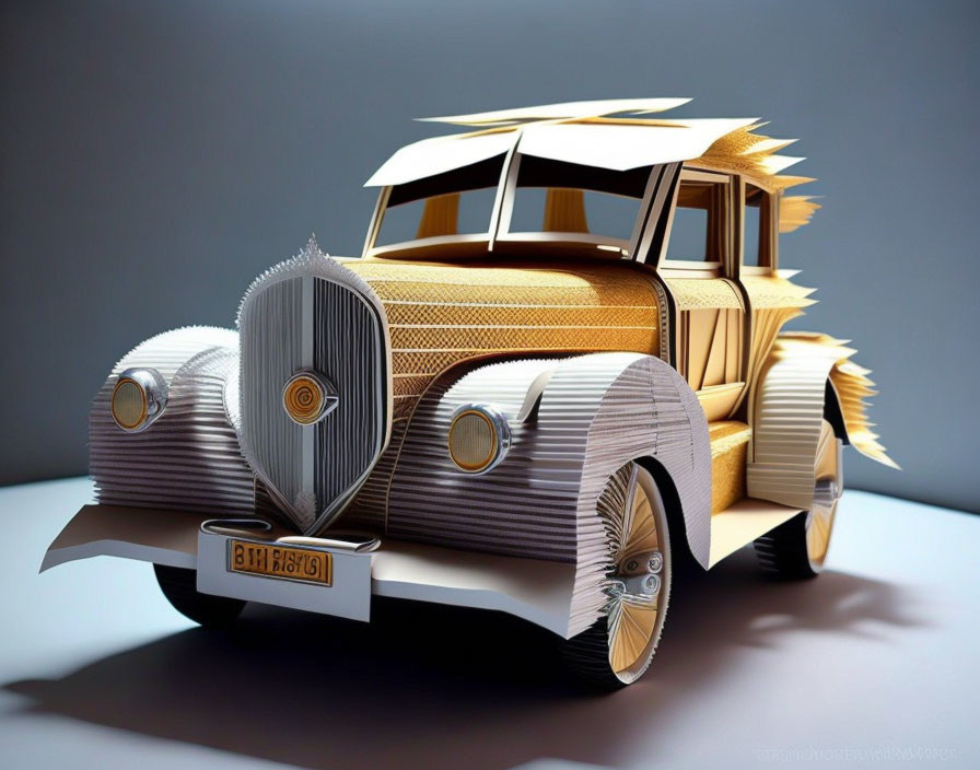 Paper car