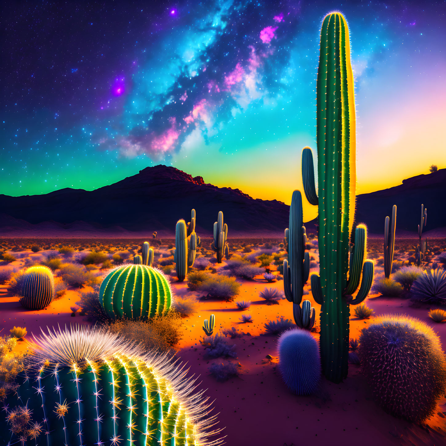 Cactus Nights. 