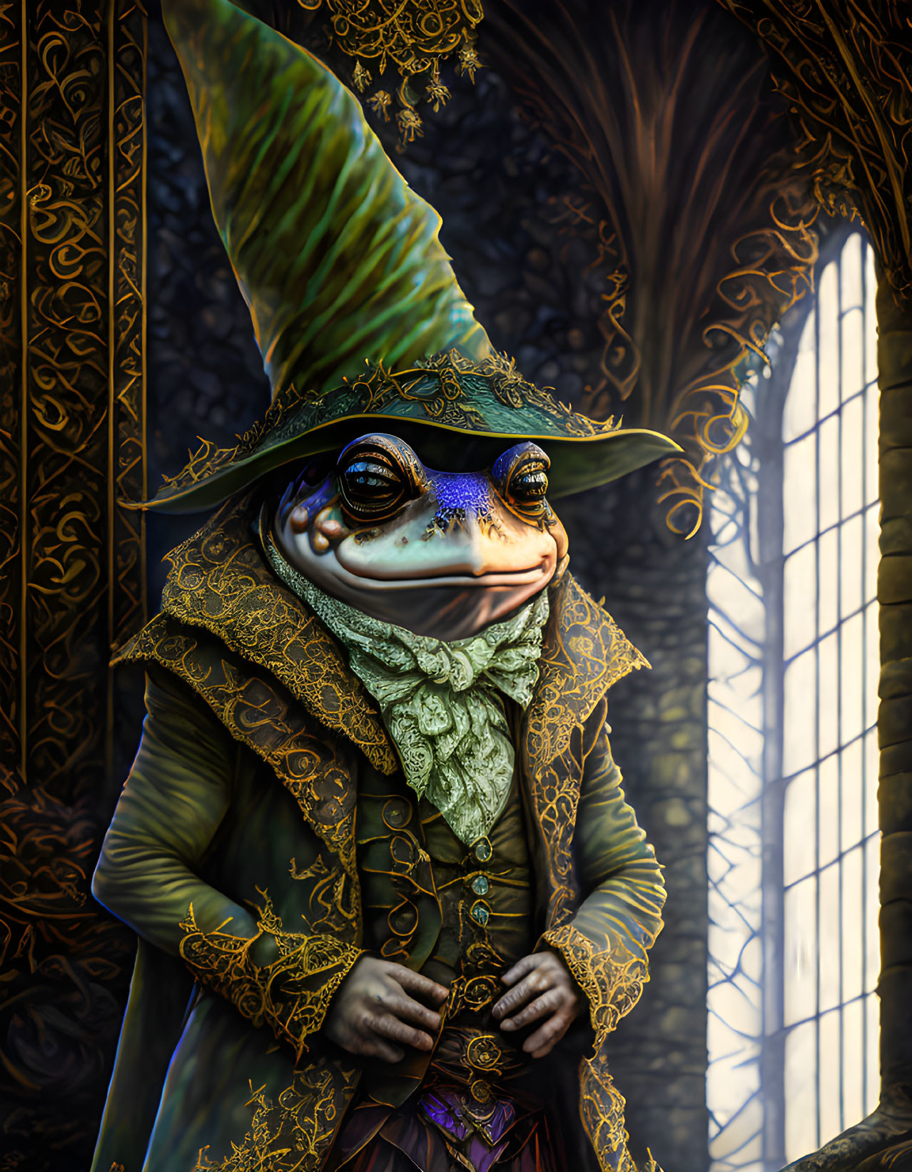 Toad wizard