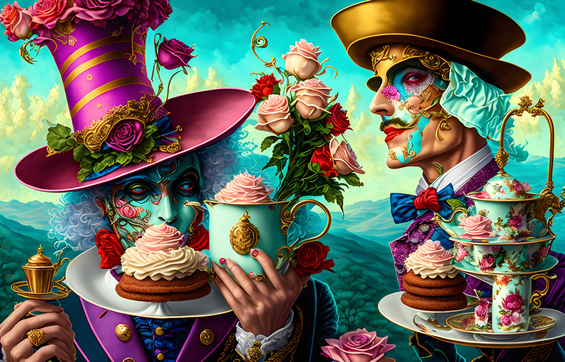 high tea with the Mad Hatter